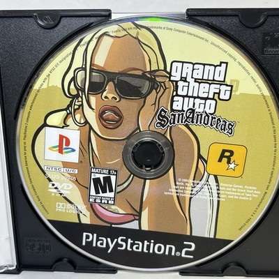 Grand Theft Auto San Andreas - Sony Playstation 2 (PS2) - Disc Only