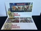 GB STAMPS MUSIC GIANTS STAMPS & SHEET FIRST DAY COVER SET 2023 IRON MAIDEN