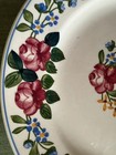Sarreguemines  6.  Vintage Handpainted     French Floral Dessert/ Salad Plates  — photo 6