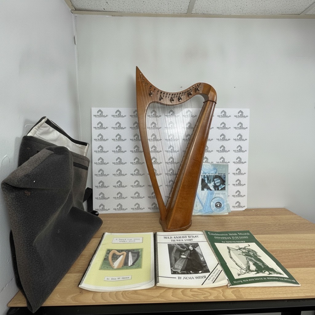 Jeff Gaynor Noteworthy Woodworking wooden harp