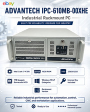 Advantech IPC-610MB-00XHE Industrial Rackmoun...