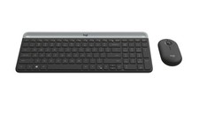Logitech Slim Wireless Keyboard  Mouse Combo 920-010961 Black