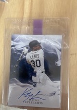 2020 Panini Chronicles - Origins Signatures Kyle Lewis #19 (AU, RC)
