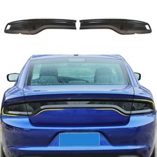For Dodge Charger 15 Smoked Rear Tail Light Covers Trim Exterior Accessories