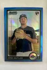 2010 Bowman Draft Picks & Prospects  Chrome Josh Butler #BDP110 Blue Refractor