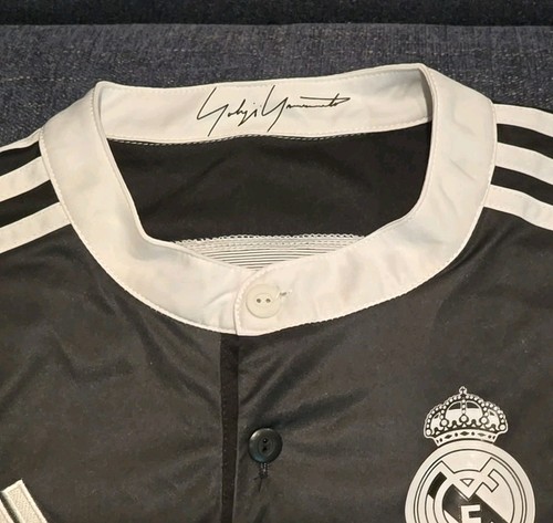 Ronaldo #7 Real Madrid Third Yamamoto Black Dragon Size M  2014/15 Arm Patches - Picture 3 of 10