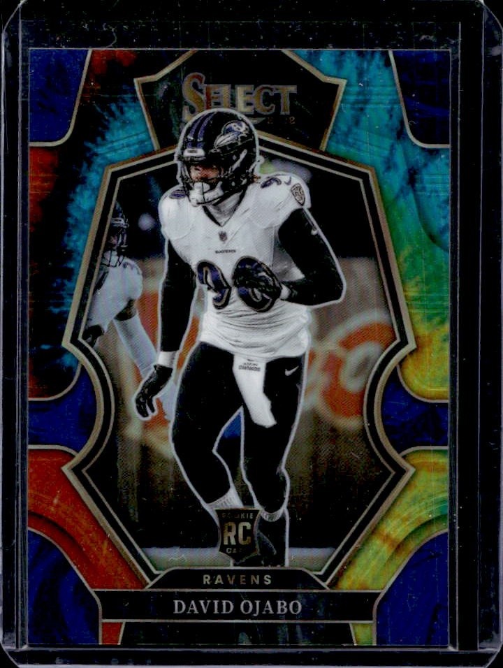 David Ojabo Panini Select #108 Tie Dye