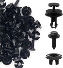 UNIGT 60PCS Silverado Bumper Clips for Front Air Dam Deflector Retainers Repl