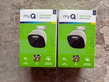myQ Outdoor 2K Wireless Battery Security Camera 2 PACK , MYQ-C39VXXW, Brand New