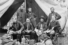 William G. Jones and George A. Custer photo   