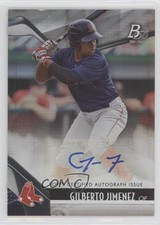 2021 Bowman Platinum Top Prospects Auto Gilberto Jimenez #TOP-1 Auto 0f28