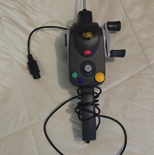 Vintage Mad Catz Nintendo 64 Fishing Rod Wired Controller Black