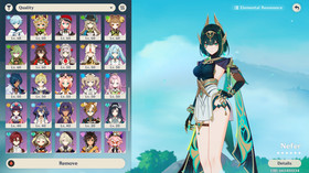 Genshin Impact AR 59 America - Mavuika - Nefer - Citlali - Durin - Raiden - Yae