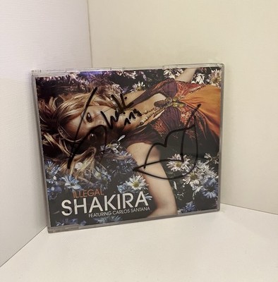 Shakira Illegal CD Single SIGNED Autograph