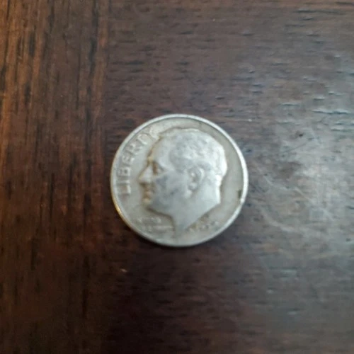 1954- D- Silver Dime  Roosevelt
