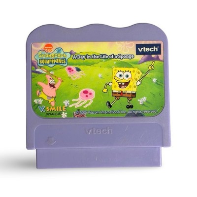 VTech V. Smile Spongebob Squarepants A Day in the Life of a Sponge Smartridge