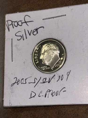 2005 S Silver Proof Roosevelt Dime - 90% Silver