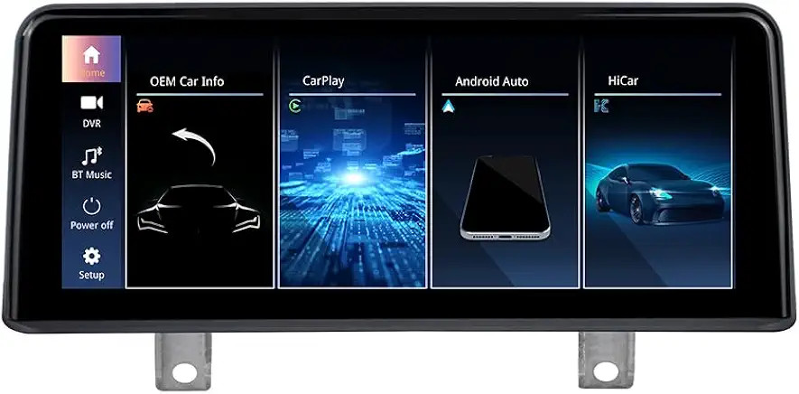 Android Auto/Wireless Carplay For 08-13 BMW X5/X6 E70 E71 Touch Screen CIC/CCC