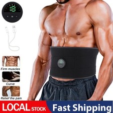 EMS Abdominal Fit Muscle Stimulater Training ABS Fitness Gym Gear Workout Belt