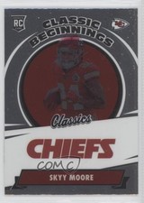 2022 Panini Classics Classic Beginnings Skyy Moore #CB-20 05dl