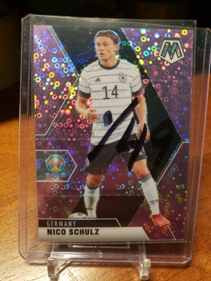 2020-21 Panini Mosaic UEFA Euro Disco Circles Purple #127 Nico Schulz /49 