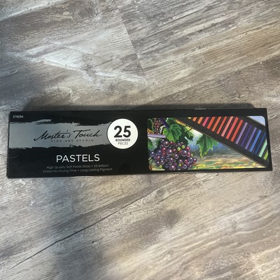 Master's Touch Fine Art Studio 25 Brilliant Colors Premium Soft Pastel Sticks