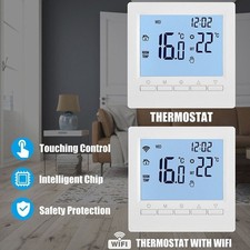 Programmable Wifi Thermostat for Room Temperature Control with Child Lock