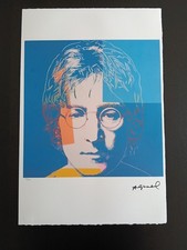 ANDY WARHOL Numbered Litho Poster 15x22,5" POP ART John lennon