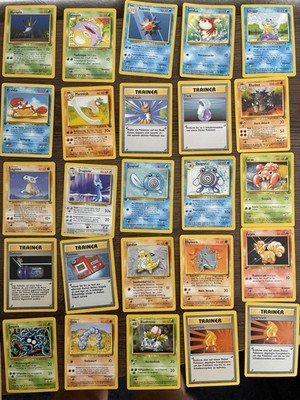 Pokémon Karten 1. Generation 140x Karten Sammlung Deutsch
