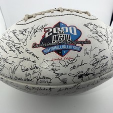 Pro Football Hall Of Fame W/Facsimile Autographs 2000 Limited Edition Of 500