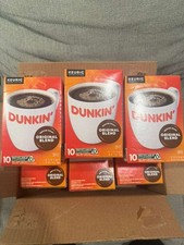 ☕ Dunkin’ Original Blend Medium Roast Coffee – 60 Keurig K-Cup Pods (Pack of 6)