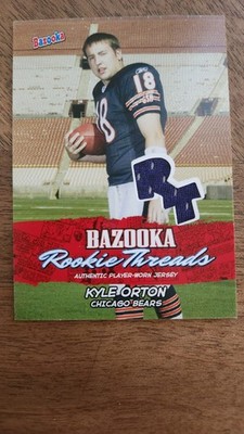 2005 Topps Bazooka Rookie Threads Jersey Relic Kyle Orton #BZR-KO Chicago Bears