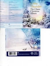CELTIC THUNDER - CLASSIC CHRISTMAS ALBUM (CD 2015)  *14 TRACKS*