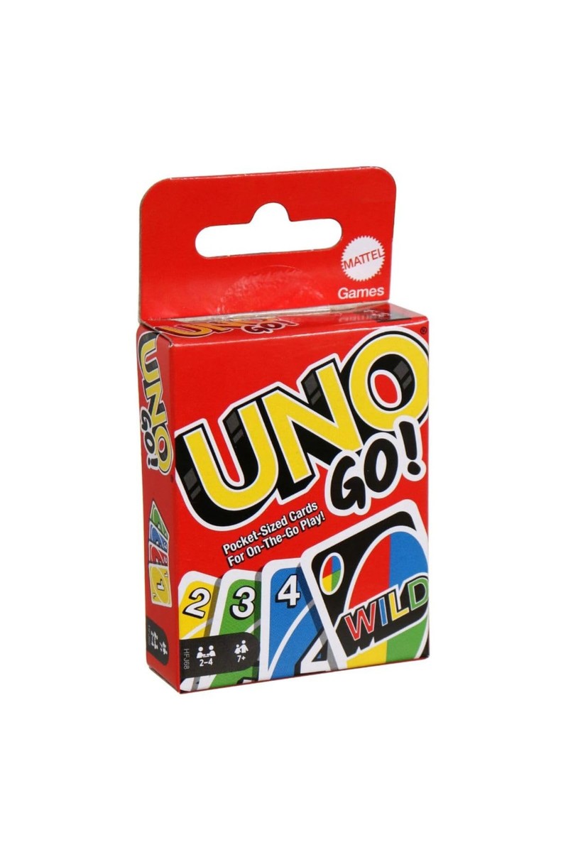 b-caスカード9枚　mini2枚 UNO GO! Pocket-Sized Cards for On The Go Play Mini Sized Small