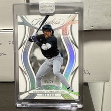 George Lombard Jr. Flawless Diamond 5/25 From 2025 Panini Flawless