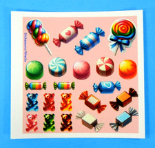 Candy  Gummies Mini Sticker Sheet