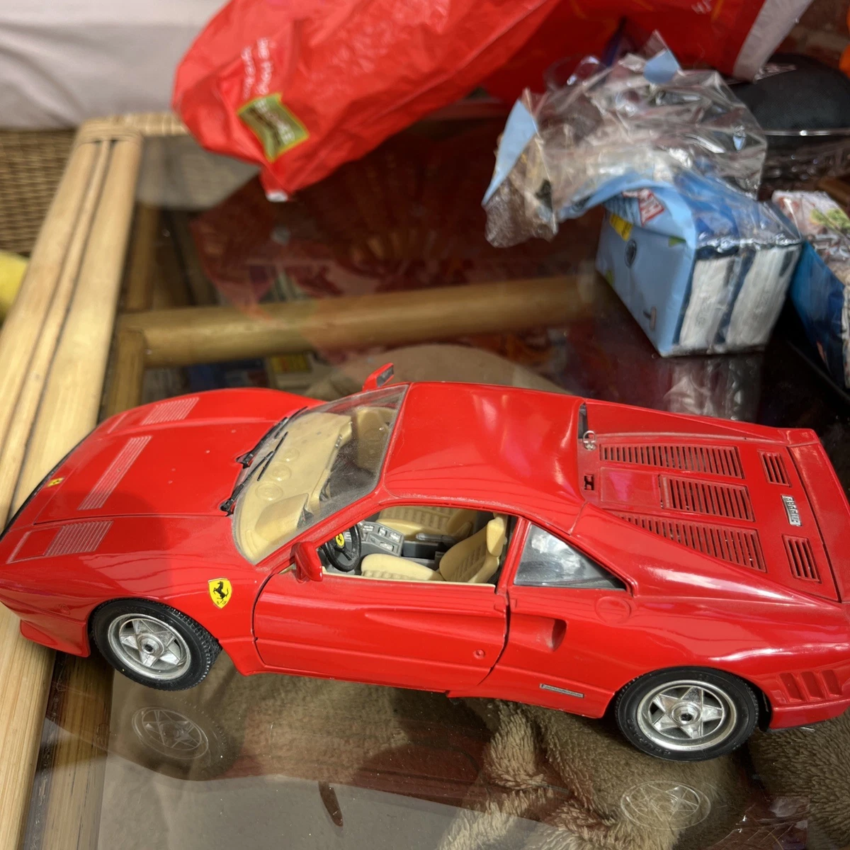 当時物　1/18 ミニカー　Bburago　ブラーゴ　フェラーリGTO 1984 Burago Ferrari Gto 1984 for sale | eBay UK
