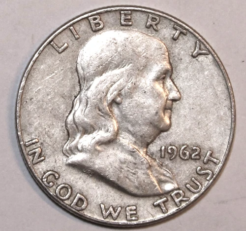 1962-D Franklin Half Dollar - Extra Fine - #0759EB