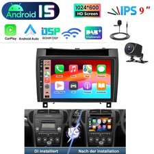 F&uuml;r Mercedes-Benz SLK Class R171 2G+64G 4-Kern Android 15 CarPlay Autoradio Navi