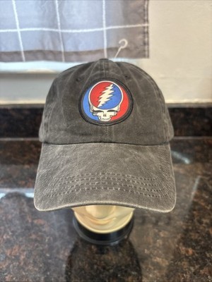 Grateful Dead Embroidered Steal Your Face Logo Adjustable Strap Slide NWOT