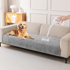 Pet Couch Covers for Sofa Waterproof Couch Cover for Dogs Chenille Non Slip S...