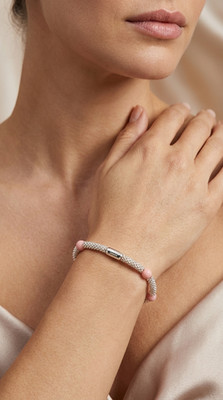 * Authentisches Links of London Brause Sweetie Sterlingsilber Koralle Armband