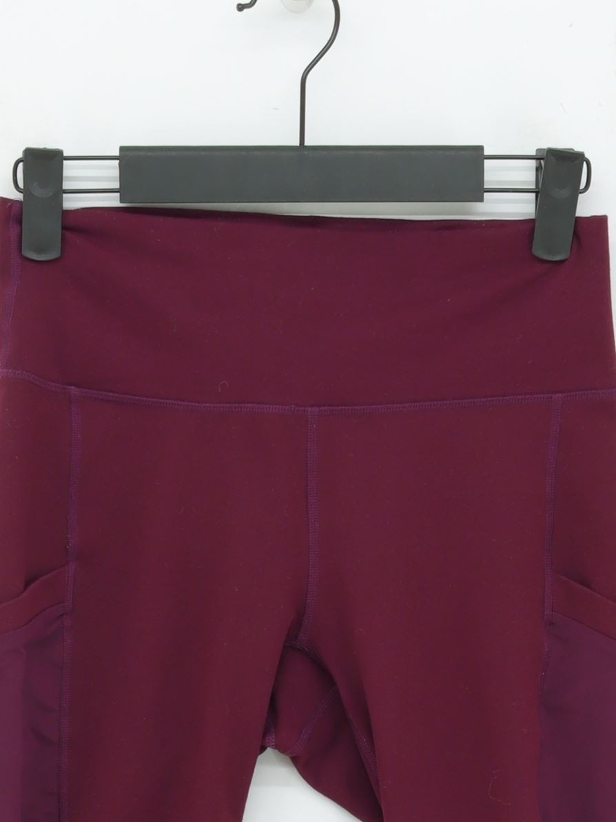 ALTRA Leggings donna Fabletics S viola 100% altri ritagliati