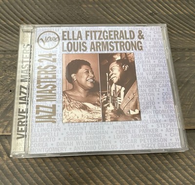 JAZZ MASTERS 24: Ella Fitzgerald & Louis Armstrong CD (1994) VERVE RECORDS VG+++