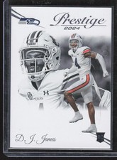 2024 Panini Prestige D.J. James Rookie Seattle Seahawks #377
