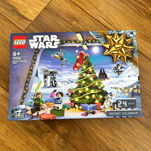 LEGO Star Wars Advent Calendar 2024 75395 Age 6+ Complete Set Boxed Plastic
