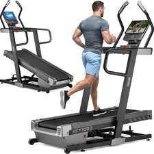 Gymtek® Laufband, Walking Pad, Treadmill - 18 km/h, 18 Programme, Bluetooth App