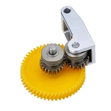 JUUPINE Hardened Steel Extruder Gear Accessories Kit for Bambu Lab X1... 