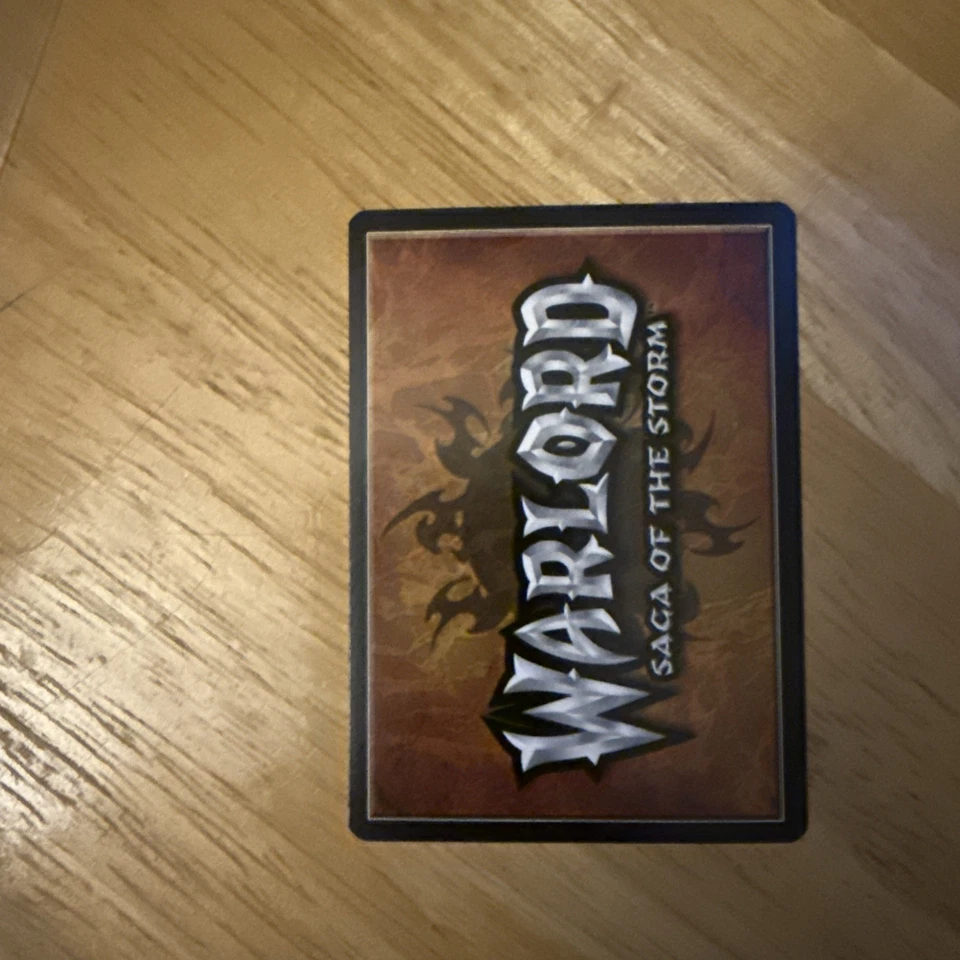 RARE FOIL Bran Segula  - Warlord Saga of the Storm - Image 3 of 3