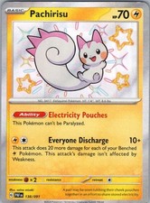 Pachirisu 138/091 Shiny Rare SV: Paldean Fates NM on eBay